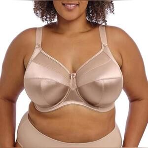 NWT GODDESS Women's Plus Size Keira Underwire Banded Bra, 38DDD